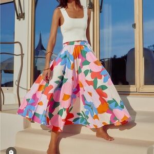 Mister Zimi Multicolor A-Line Skirt - Style “Betty” - U.S. size 10